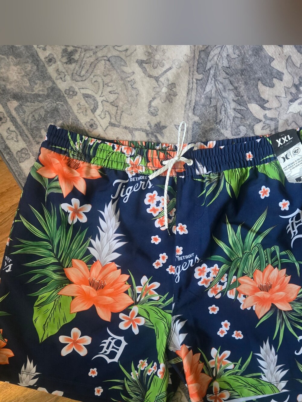 Men's 47' Brand Detroit Tigers Shorts XXL - Picture 4 of 4